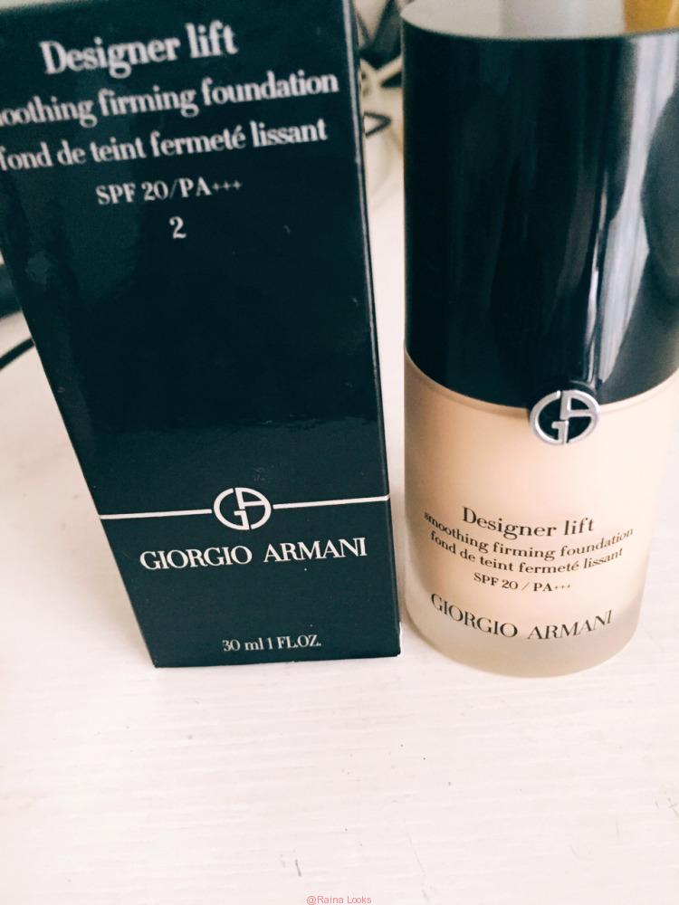 giorgio armani designer lift foundation shades