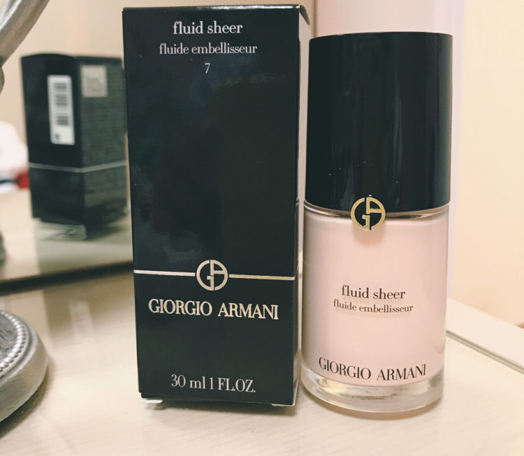 Giorgio Armani Fluid Sheer 2018 review 