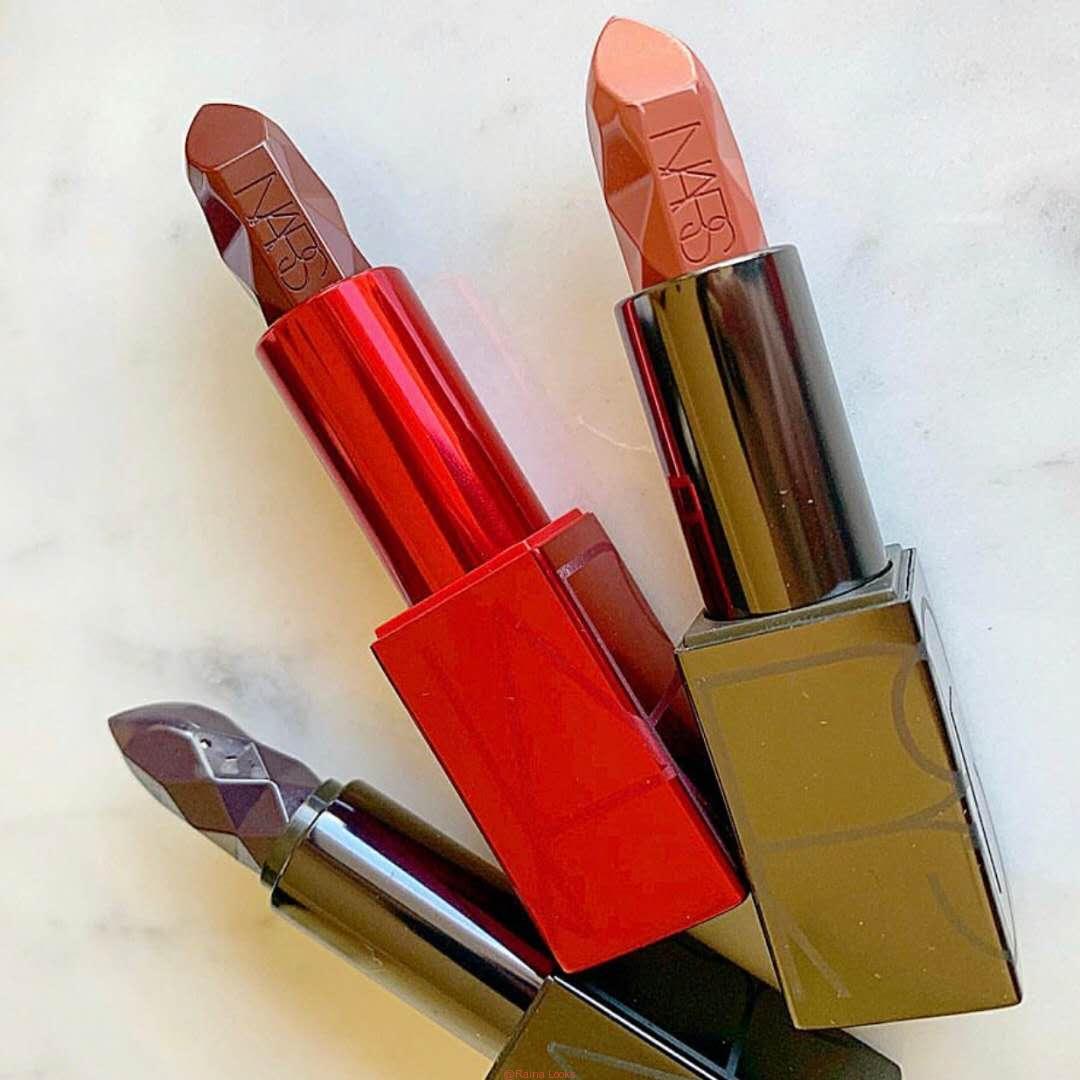 微信图片 20181021215044 - There are something about color test of Nars 2018 latest Christmas limited lipstick